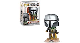 Funko Pop! Star Wars The Mandalorian with the Child Figure #402