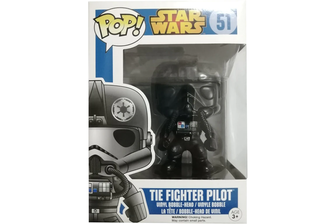 Funko Pop! Star Wars Tie Fighter Pilot Bobble-Head Figure #51