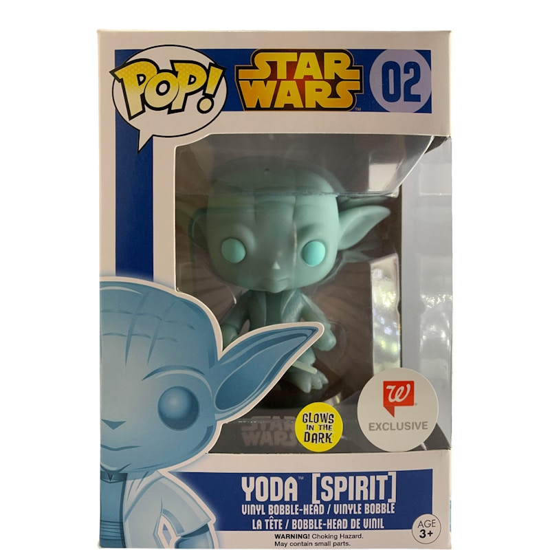 Funko Pop! Star Wars Yoda (Spirit) (Glow) Walgreens Exclusive