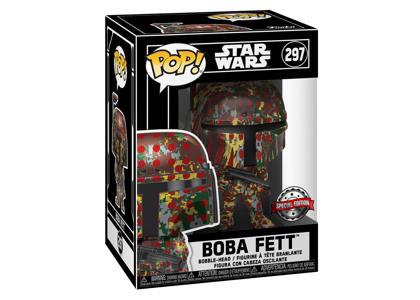 Funko Pop! Star Wars x Futura Boba Fett Special Edition Figure 