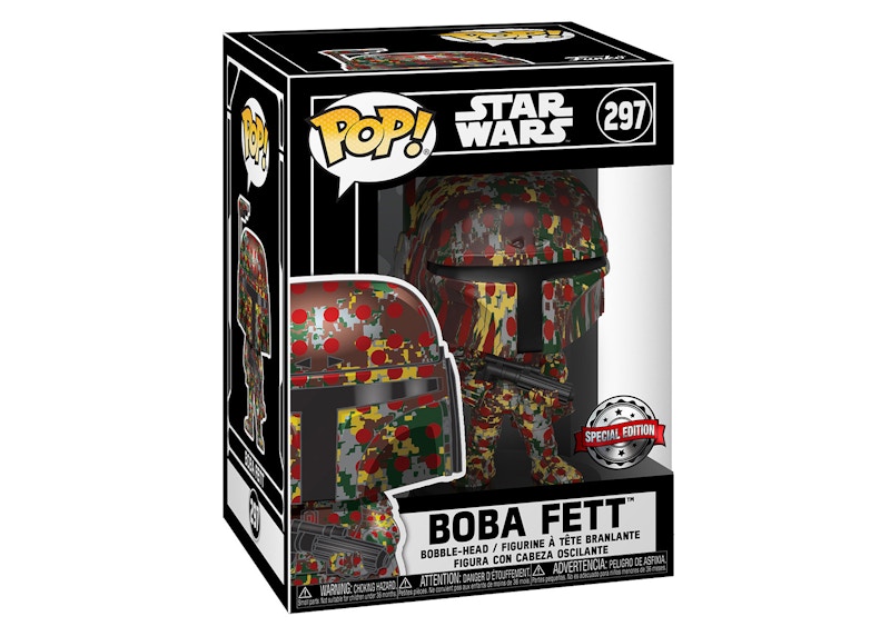 Funko Pop! Star Wars x Futura Boba Fett Special Edition Figure #297