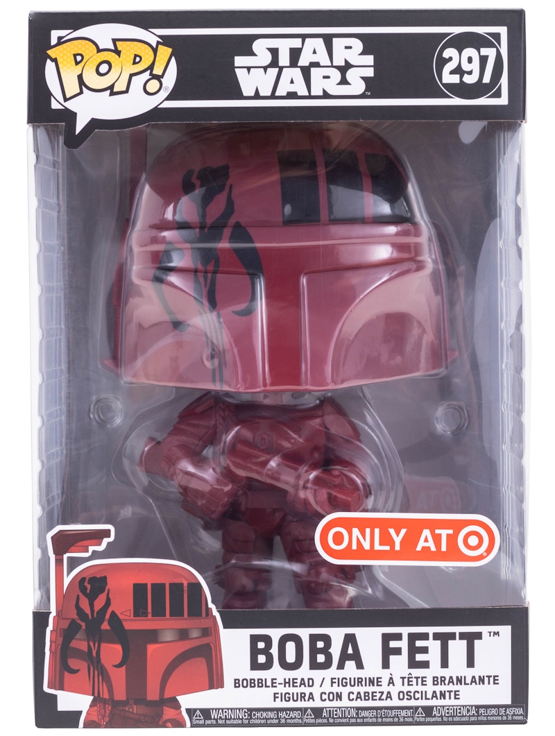 Funko Pop! Star Wars x Futura Boba Fett Target Exclusive Red 10 