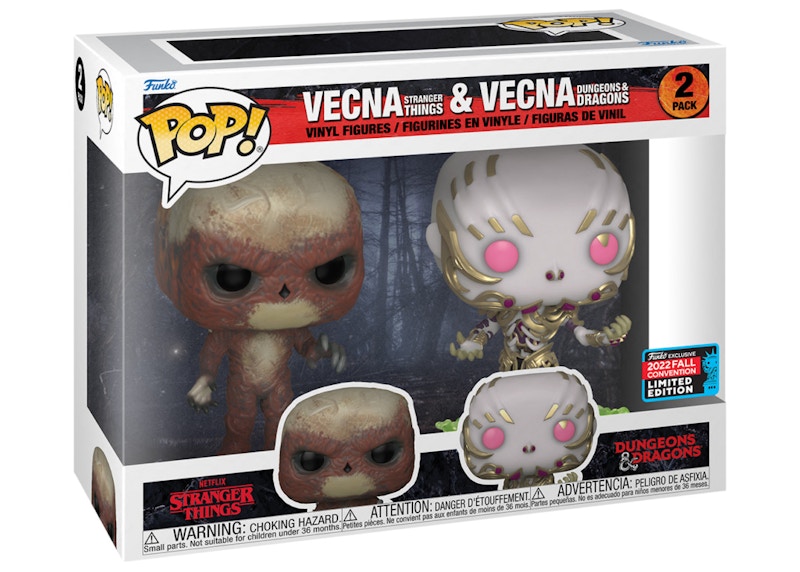 Funko Pop! Stranger Things x Dungeons and Dragons Vecna & Vecna