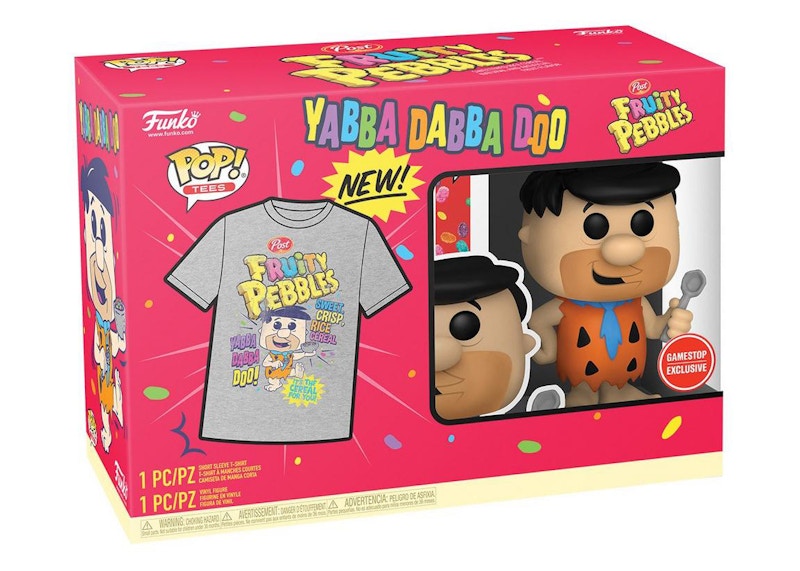 Funko Pop! Tees The Flintstones x Fruity Pebbles Fred Flintstone