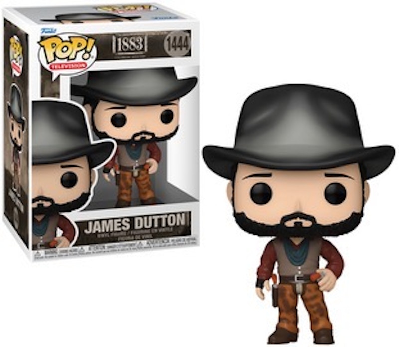Funko Pop! Television: 1883 James Dutton Figure #1444