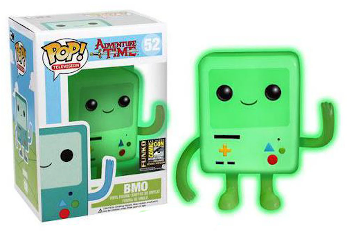 Funko Pop! Television Adventure Time BMO (Glow) SDCC Figure #52