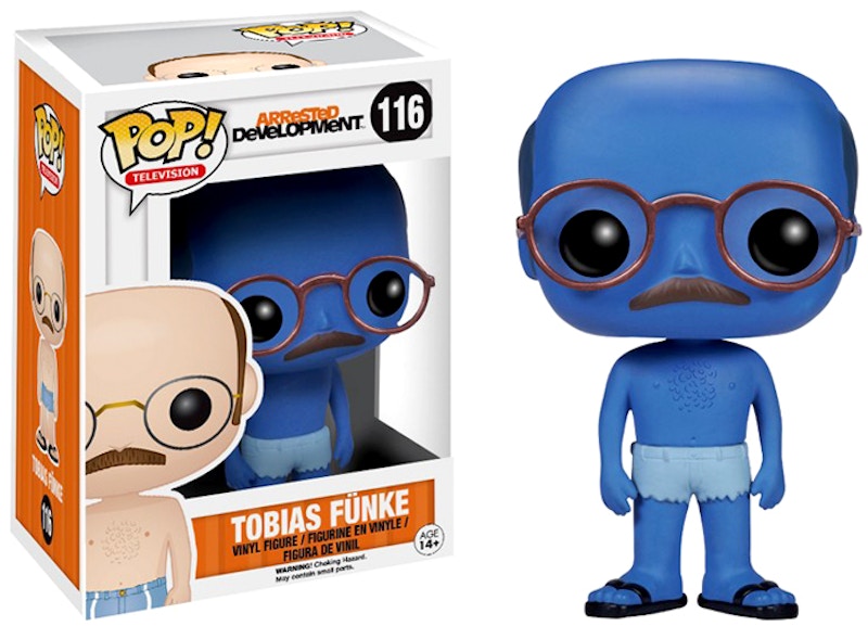 Funko Pop! Television Arrested Development Tobias Funke (Blue