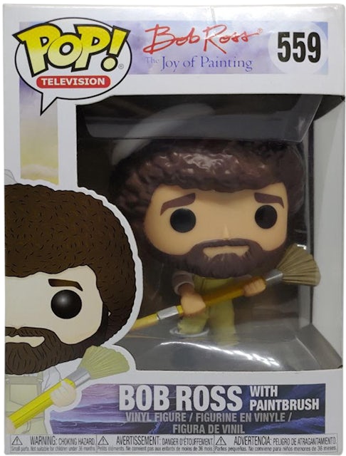 Best Buy: Funko POP! TV: Bob Ross with Paintbrush 25702