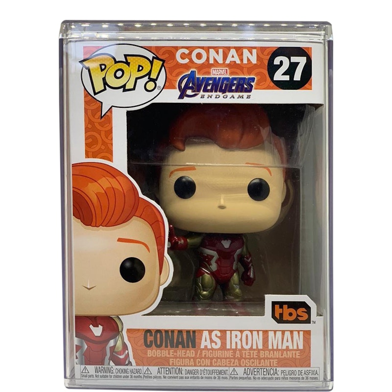 Conan as iron store man funko pop