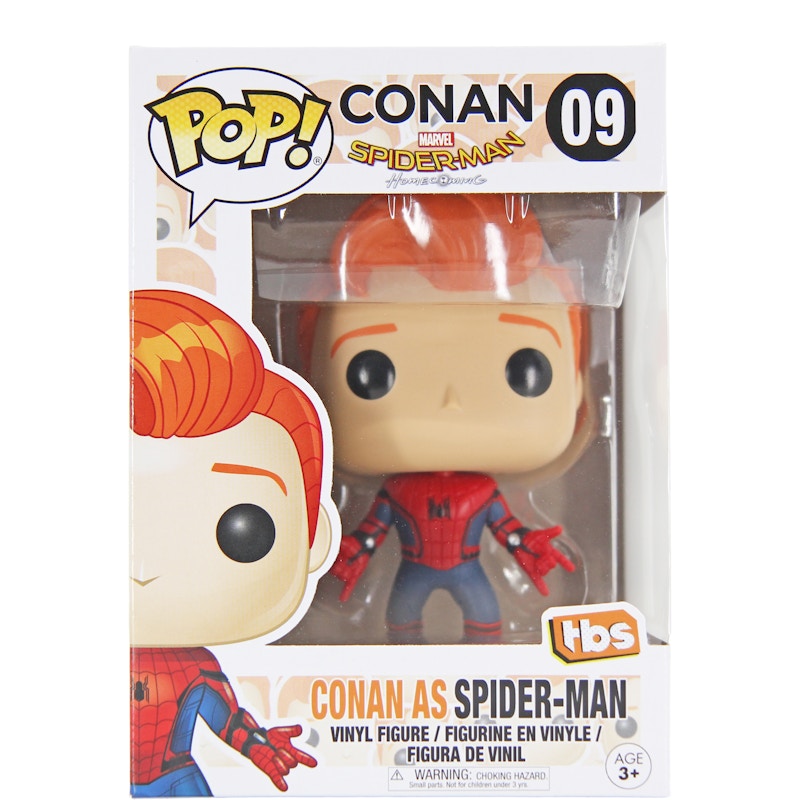 conan as spider man pop