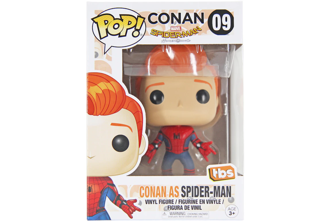 Funko Pop! Television Conan O'Brien (as Spider-Man) Figure #09