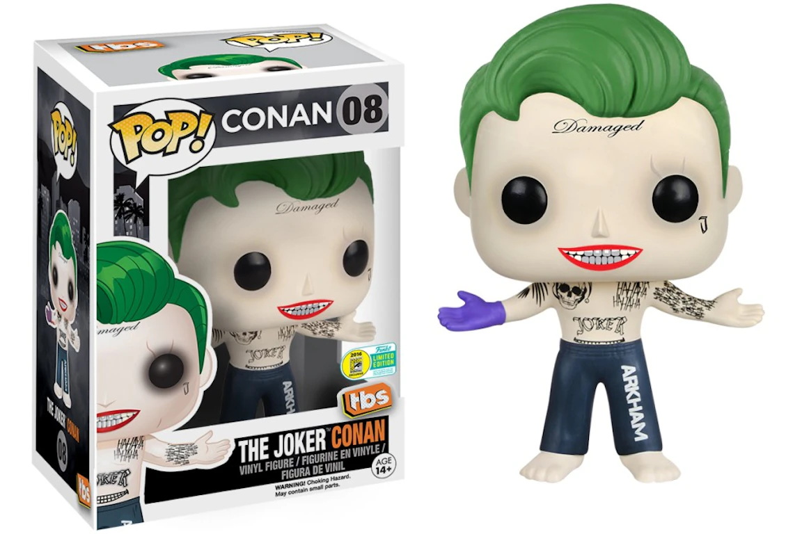 Funko Pop! Television Conan O'Brien (as The Joker) SDCC Figure #08