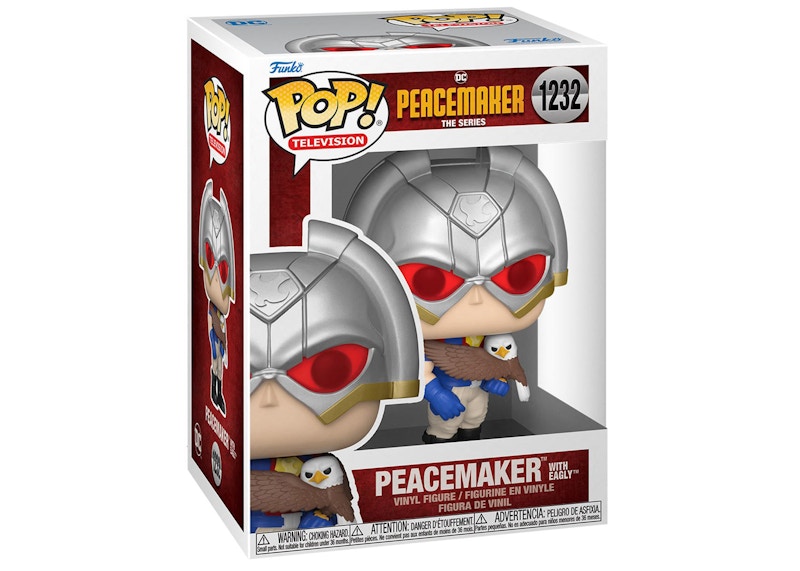 Funko Pop! Television DC Peacemaker (Peacemaker With Eagly) Figure