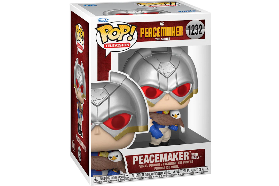Funko Pop! Television DC Peacemaker (Peacemaker With Eagly) Figure #1232