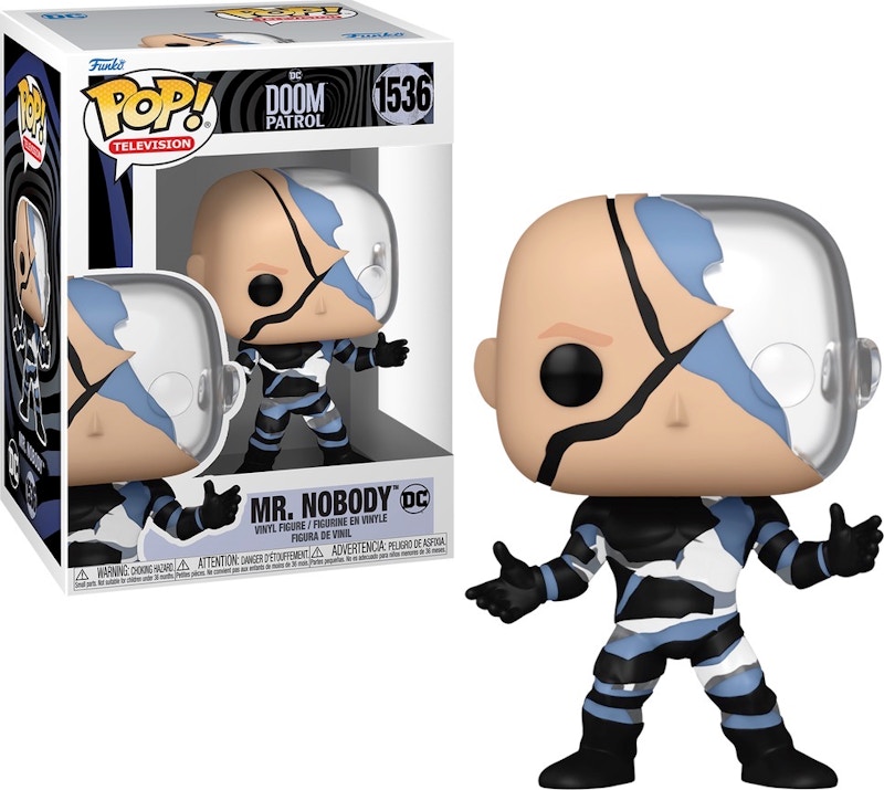 Funko Pop! Television: Doom Patrol Mr.Nobody (Glow) Figure #1536