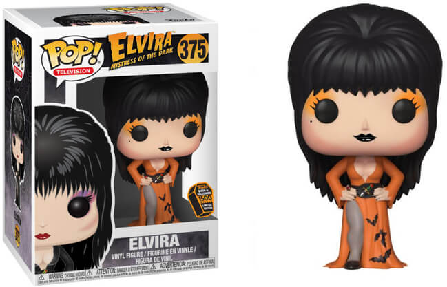 10cm Funko Pop Fernsehen # 375 Elvira Vinyl Actionfiguren Sammlung Spielzeug-toy 