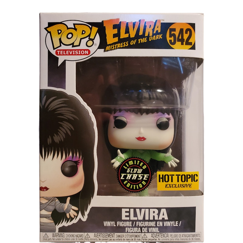 Funko Pop! Television Elvira Mistress of the Dark (Mummy) (Glow