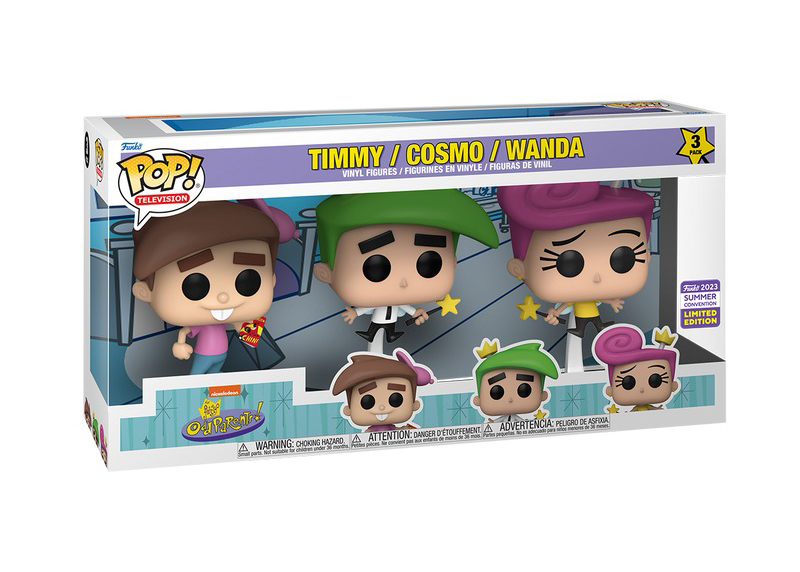 Funko Pop! Television Fairly Oddparents 2023 Summer Convention