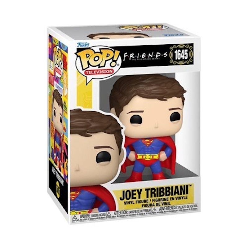 Funko Pop! Television: Friends Joey Tribbiani (Superman) Figure #1645