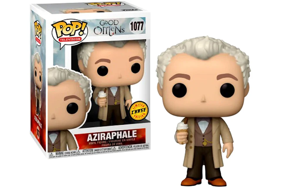 Funko Pop! Television Good Omens Aziraphale with Ice Cream (Chase) Figure #1077