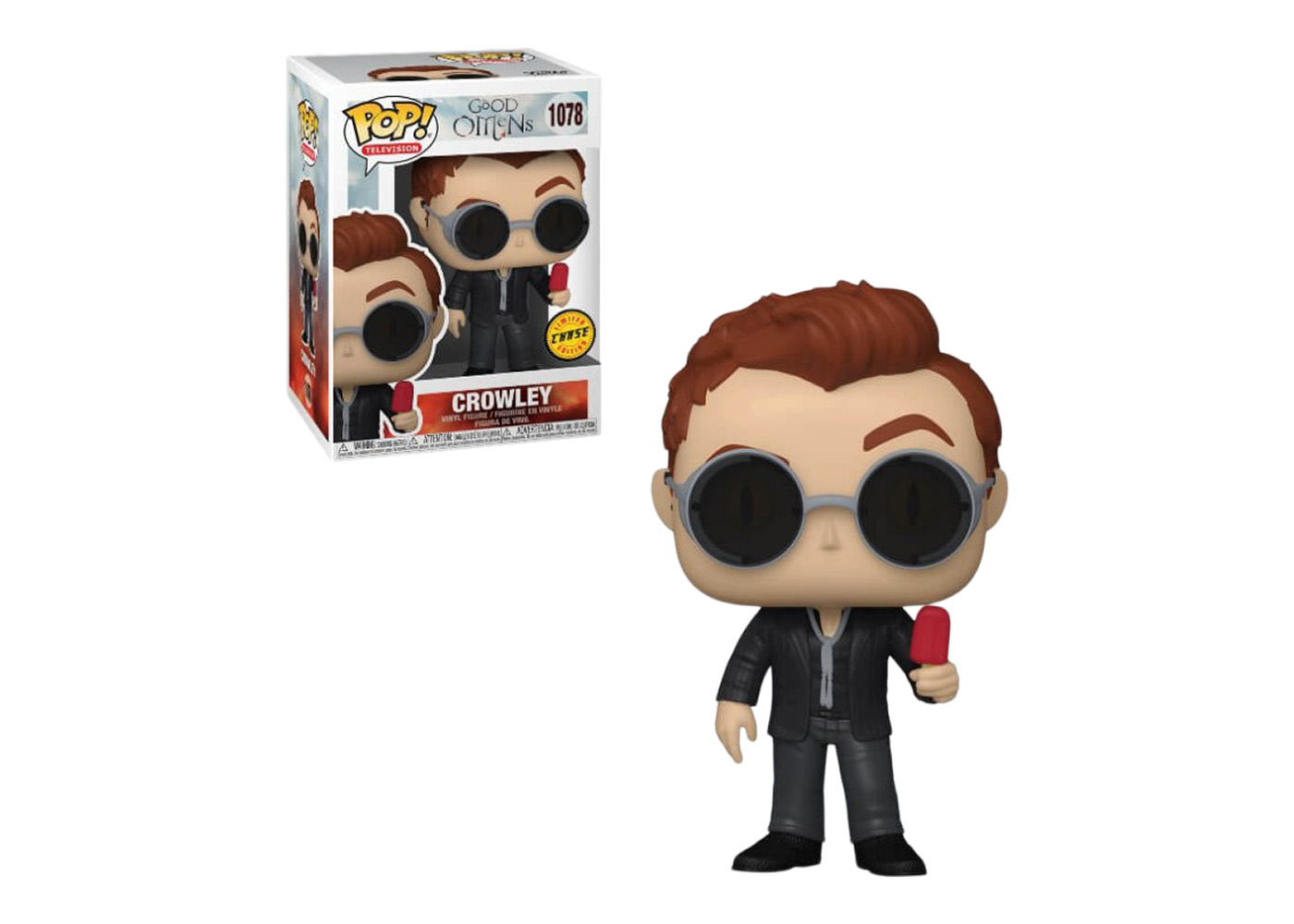 Funko Pop! Television Good Omens Crowley with Popsicle (Chase