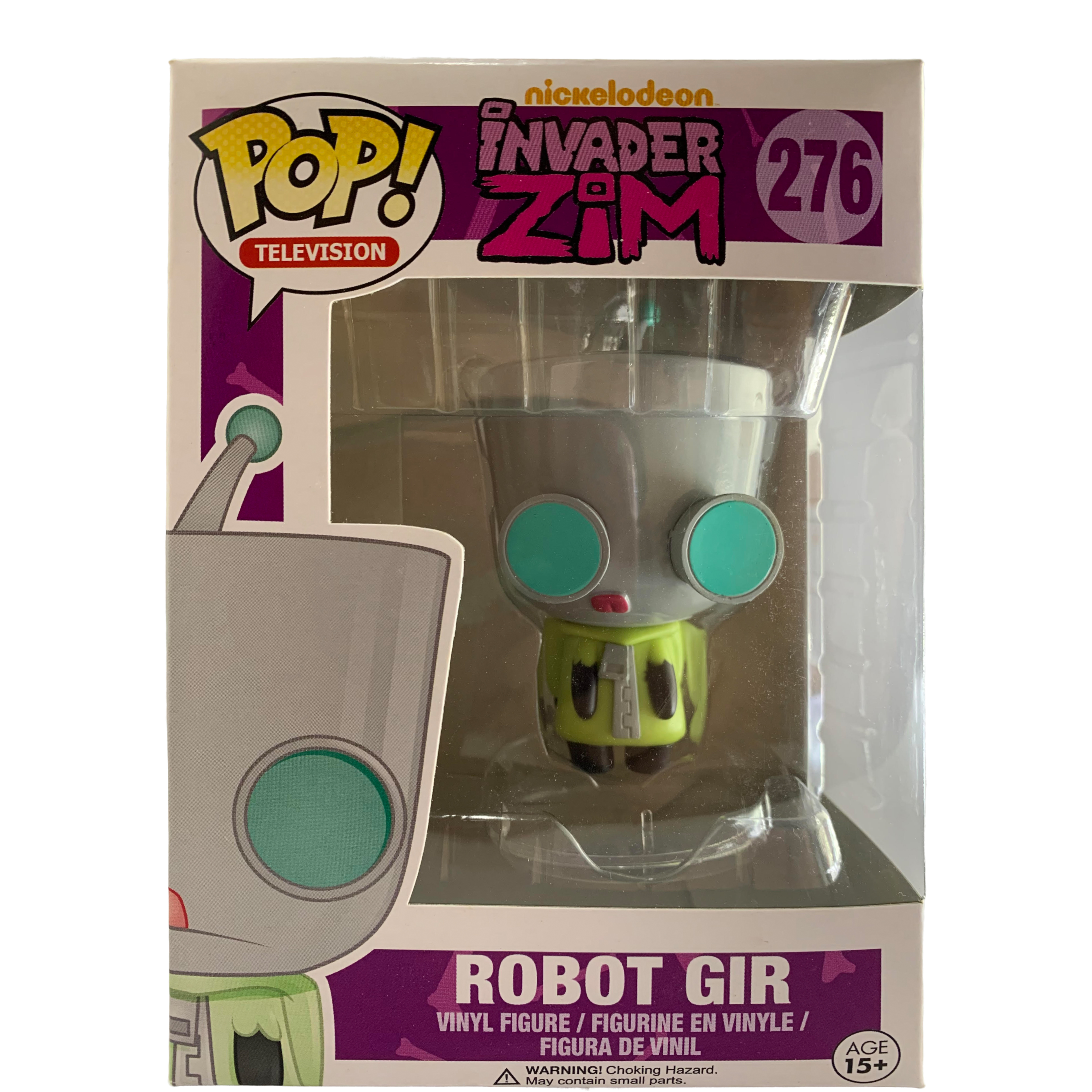 Funko Pop! Television Invader Zim Robot GIR Figure #276 - US