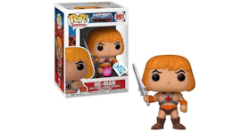 Funko Pop! Television Masters Of The Universe He-Man Flocked Funko Insider Club Exclusive Figure #991