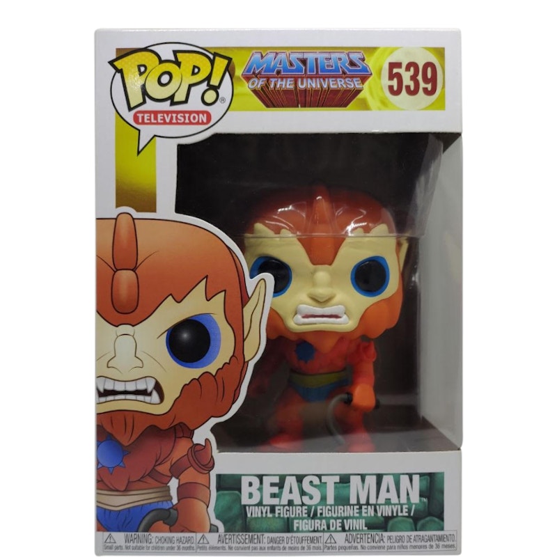 funko pop beast man flocked