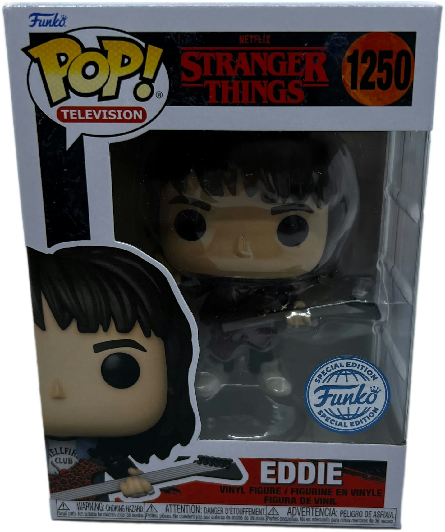 Eddie - Stranger Things - (original) - Funko pop 1250 em Promoção