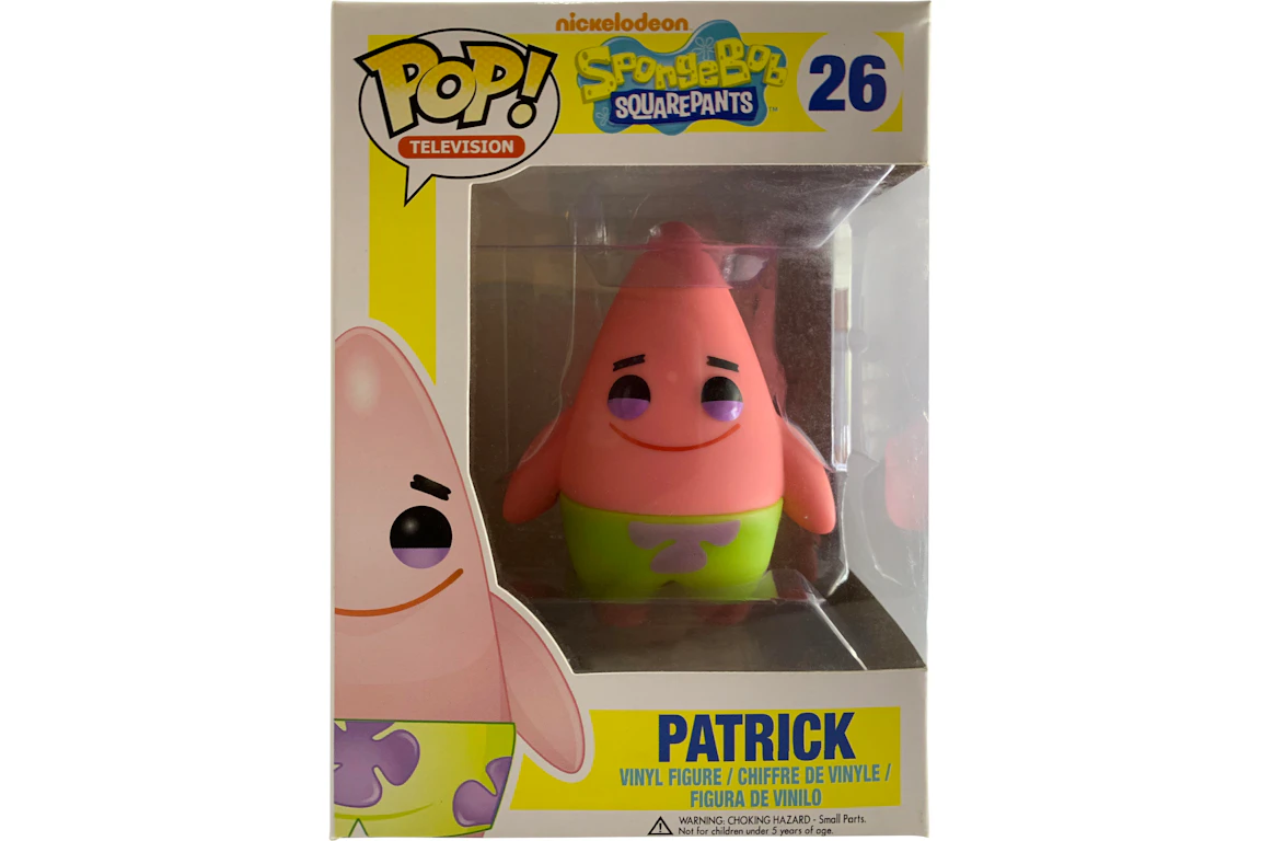 Funko Pop! Television Nickelodeon Spongebob Squarepants Patrick Figure #26