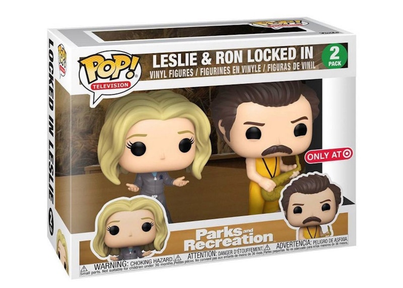 Funko Pop! Television Parks and Recreation Leslie & Ron Locked In