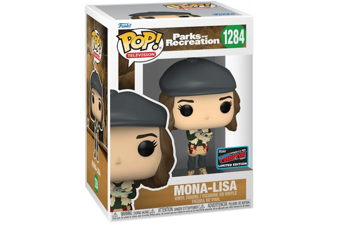 Funko Pop! Television Parks and Recreation Mona-Lisa 2022 NYCC Exclusive Figure #1284