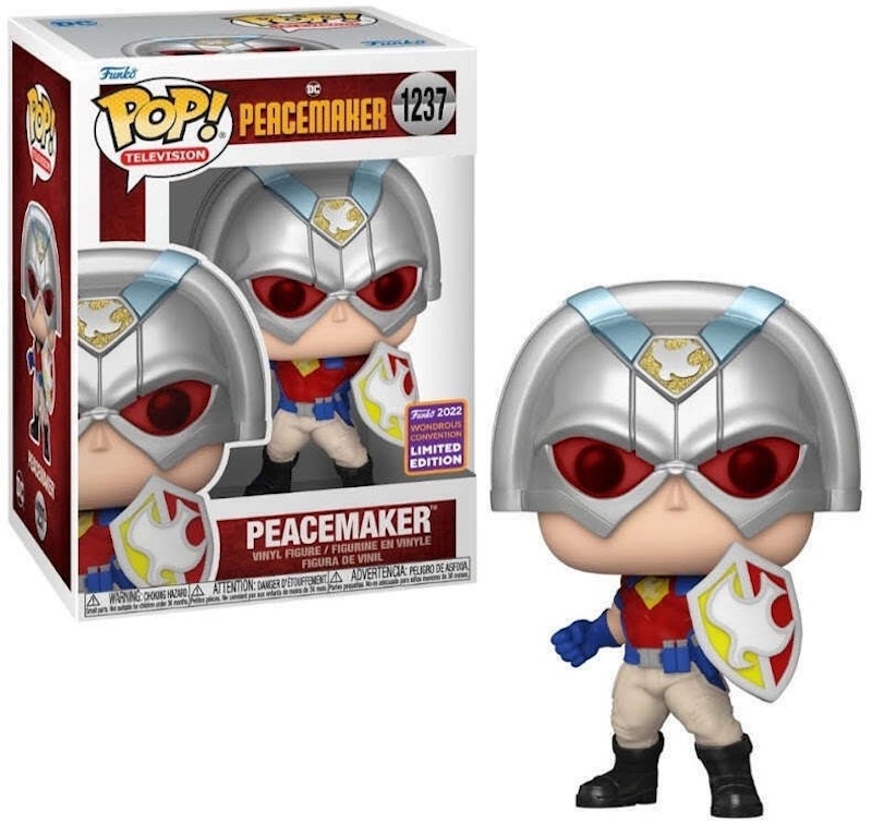 Funko Pop! Television: Peacemaker (With Shield)(2022 Wondrous Convention) Figure #1237