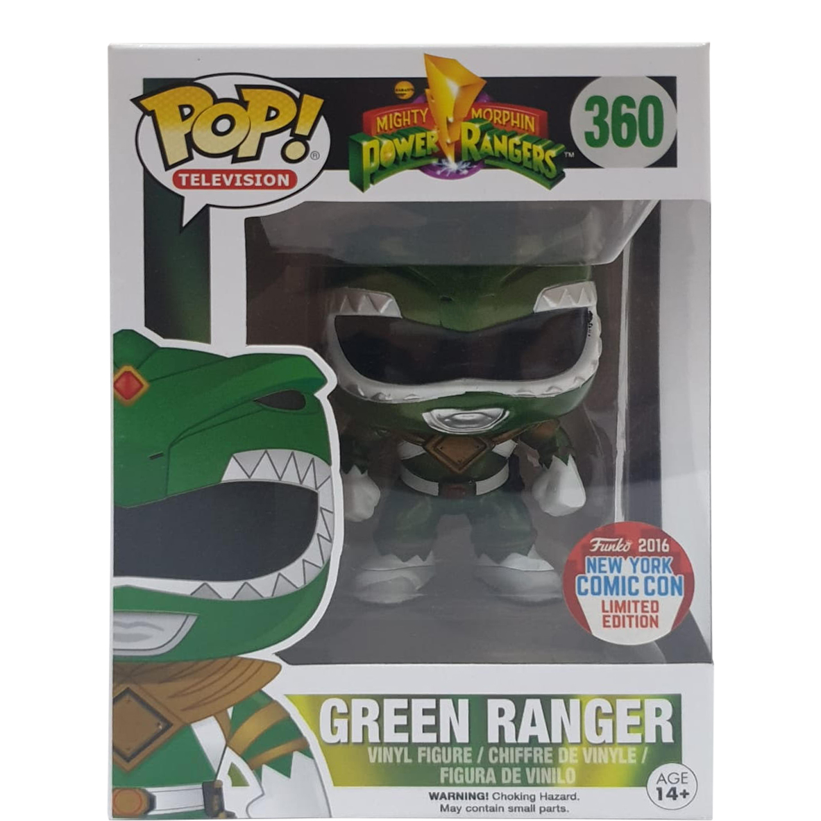 Original Green Ranger Licenced Power Rangers Funko POP 360 Vinyl Figure NEW 