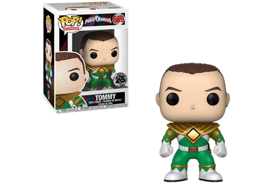 Funko Pop! Television Power Rangers Mighty Morphin 25th Anniversary Tommy Figure #669