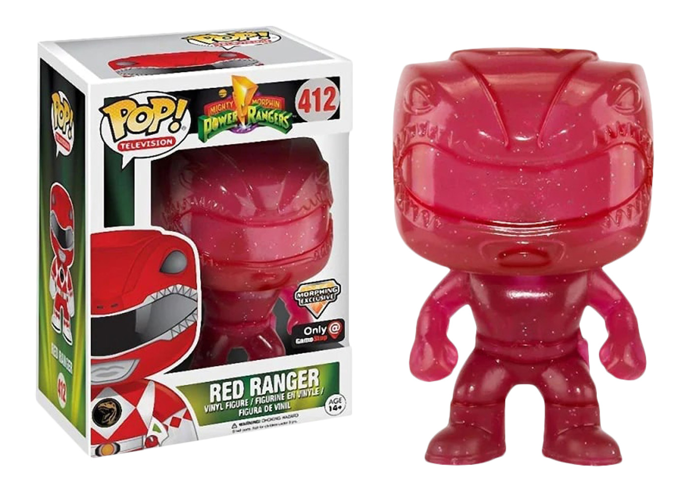 Funko Pop! Television Power Rangers Mighty Morphin Red Ranger