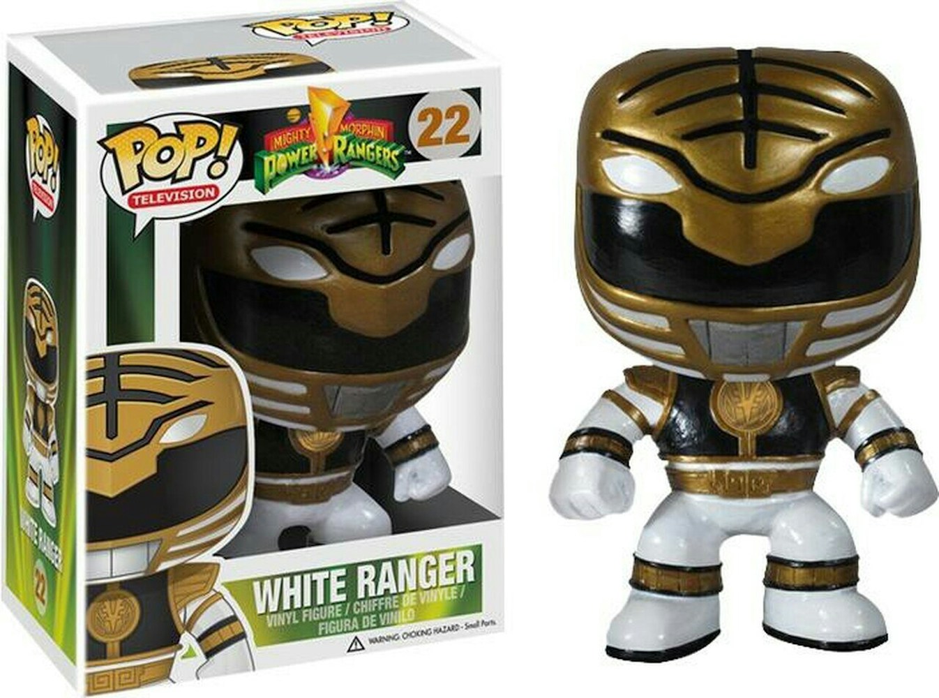 Funko Pop! Television Power Rangers White Ranger Figure 22