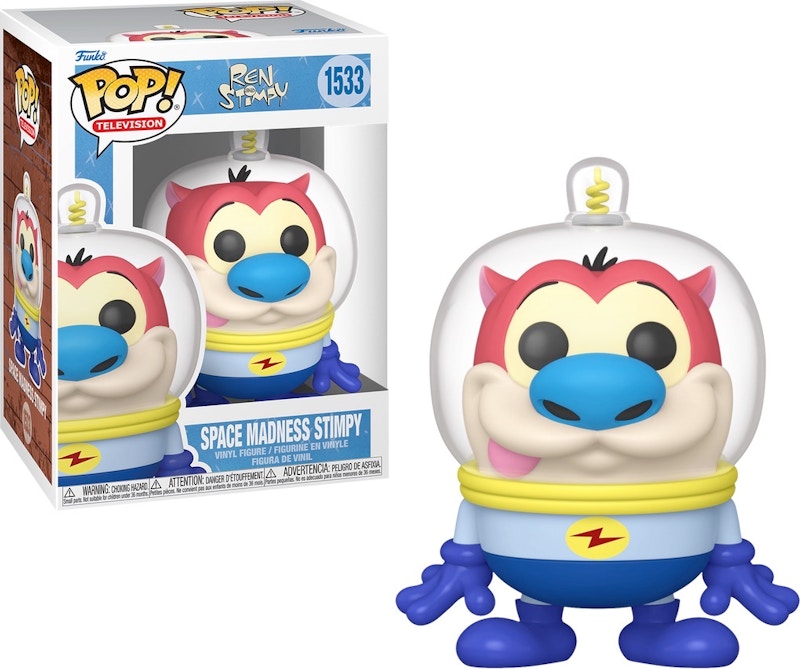 Funko Pop! Television: Ren and Stimpy Space Madness Stimpy Figure #1533
