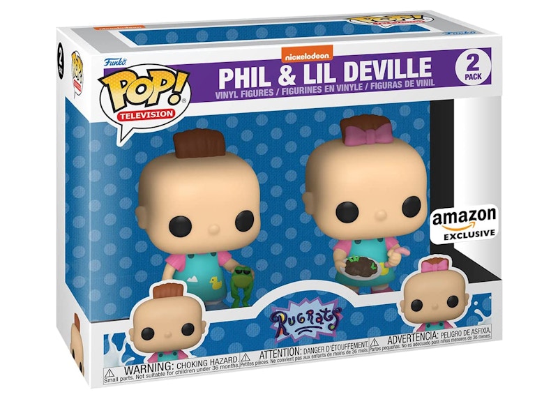 Funko Pop! Television Rugrats Phil & Lil DeVille Amazon Exclusive 