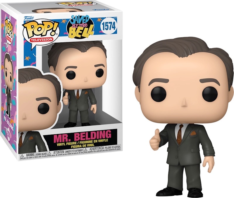 Funko Pop! Television: Saved By The Bell Mr. Belding Figure #1574