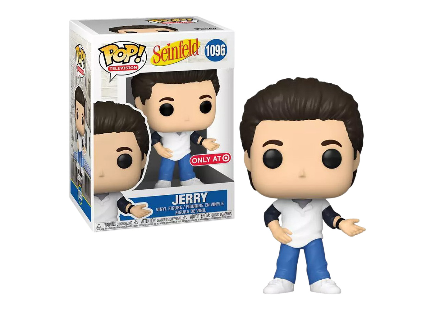 Television Seinfeld Jerry 1096 Target Exclusive VHTF Ready to Ship Funko Pop 