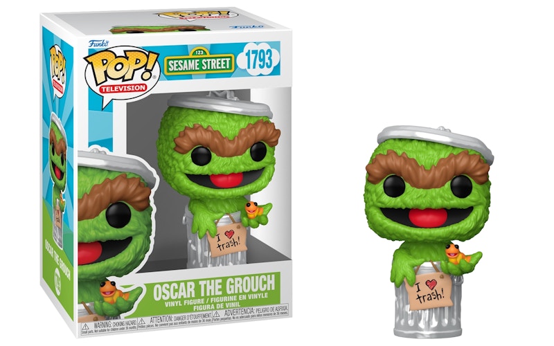 Funko Pop! Television: Sesame Street Oscar The Grouch Figure #1793