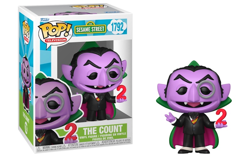 Funko Pop! Television: Sesame Street The Count Figure #1792