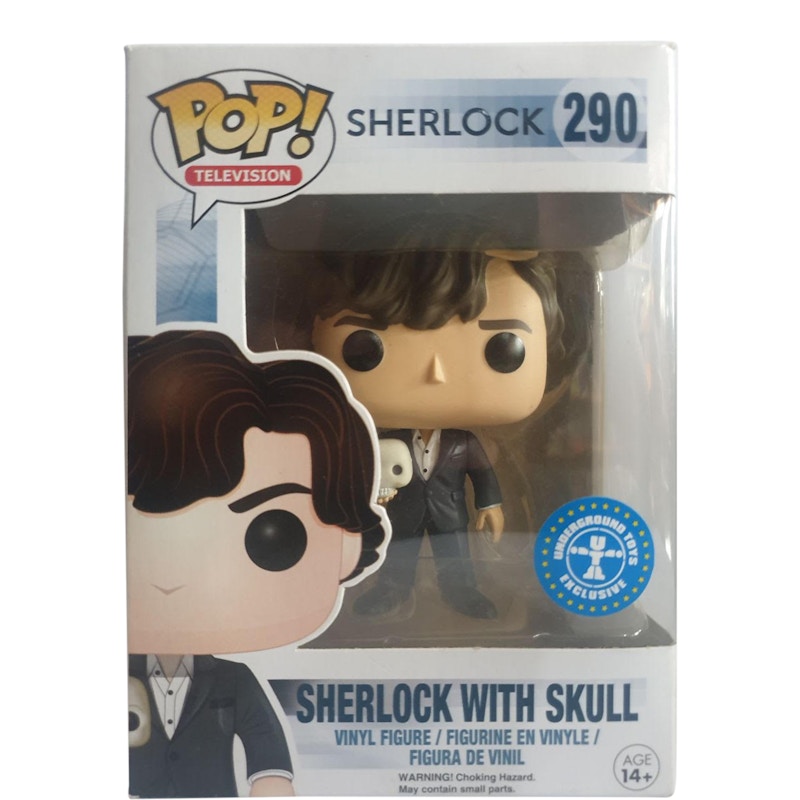 Funko Pop! Television Sherlock Sherlock with Skull Underground 