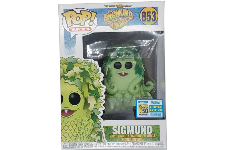 Funko Pop! Television Sigmund and the Sea Monsters Sigmund SDCC Exclusive Figure #853