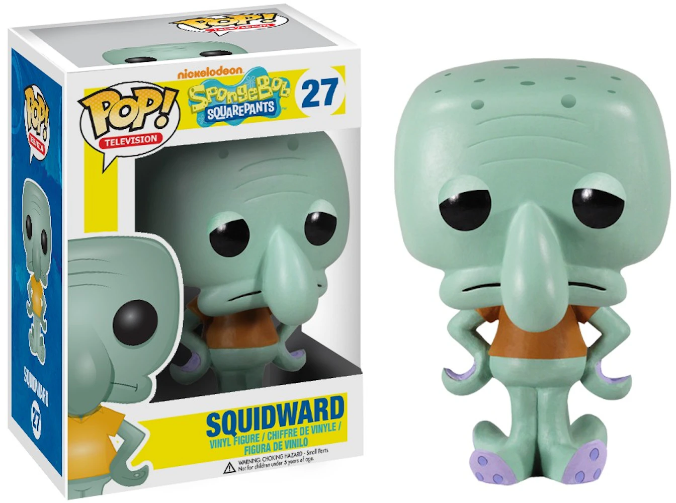 Ingen måde Det debitor Funko Pop! Television Spongebob Squarepants Squidward Tentacles Figure #27  - US