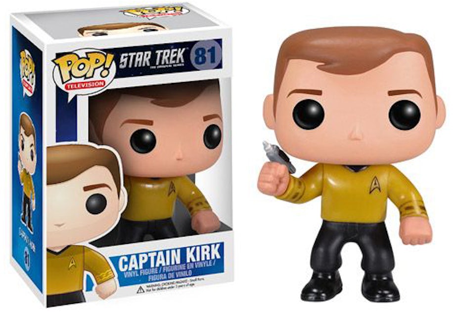 Funko Pop! Television Star Trek Captain Kirk Figure -