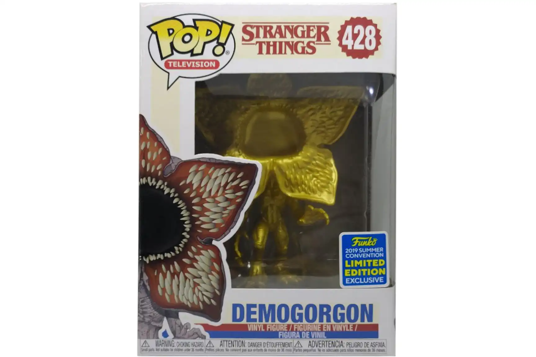 Funko Pop! Television Stranger Things Demogorgon Summer Convention Exclusive Figure #428 - CN