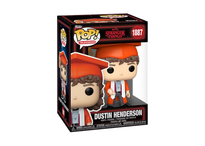 Funko Pop! Television: Stranger Things Dustin Henderson (Graduation) Figure #1887