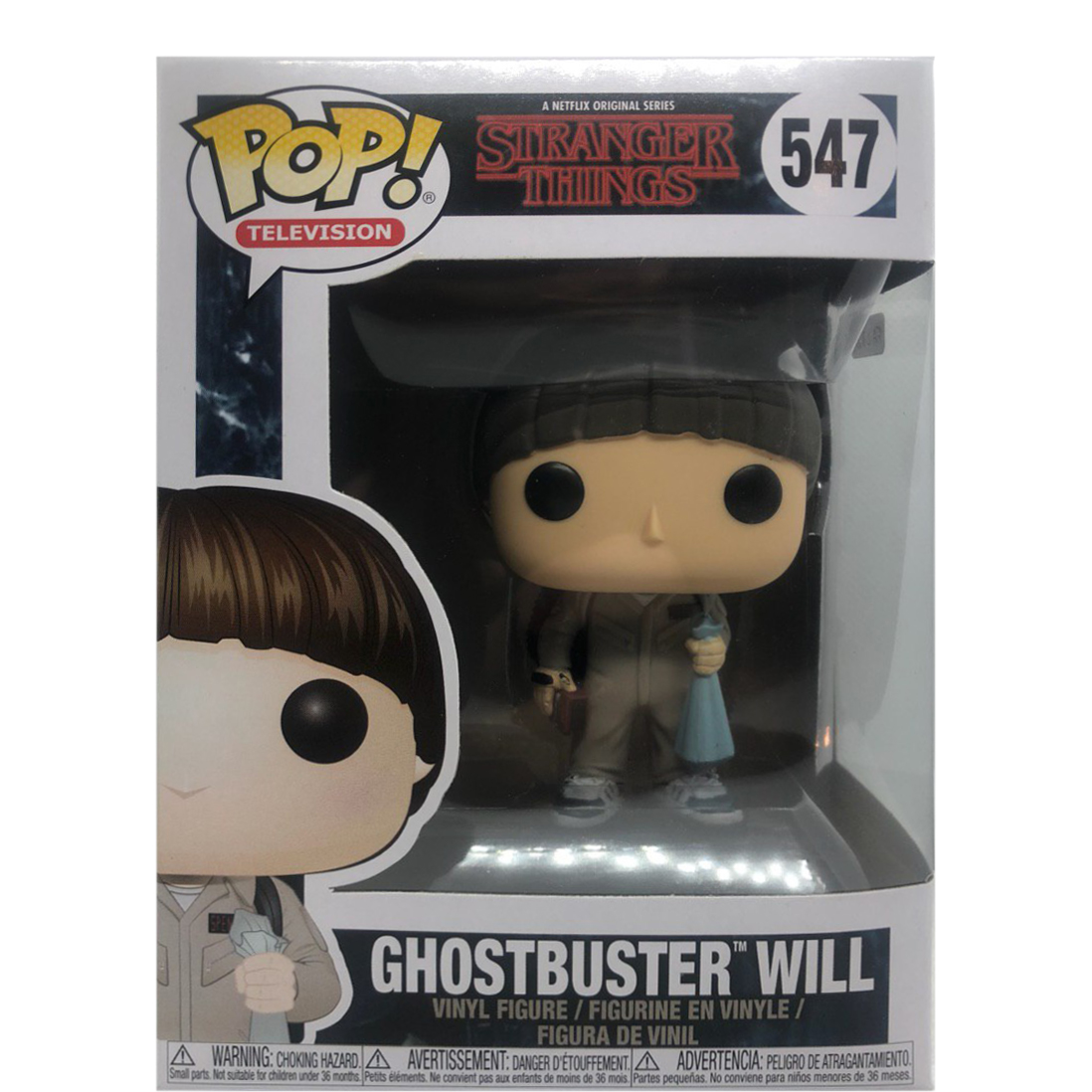 Pop Television Stranger Things 547 Ghostbuster Will figure Funko 14889 